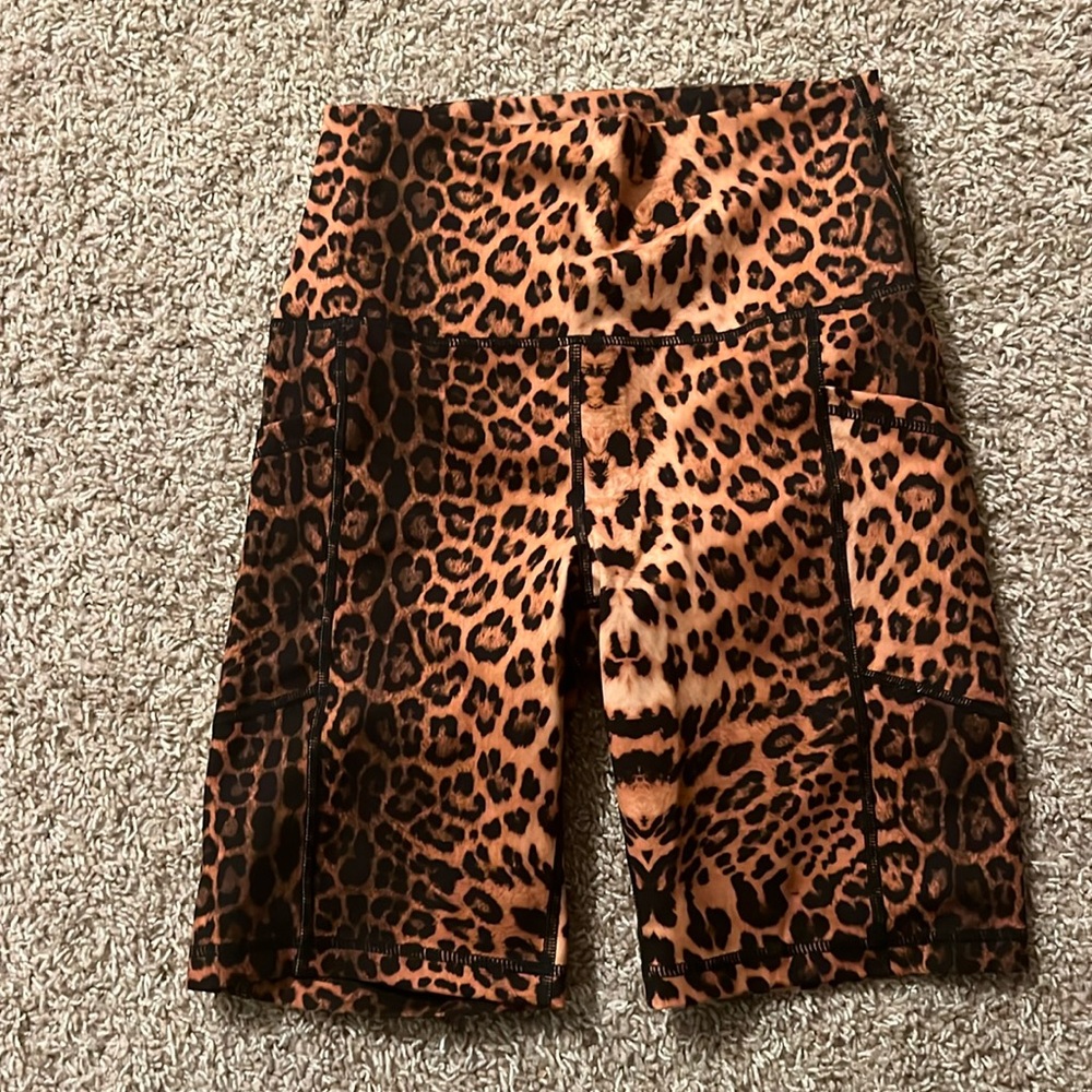 Yoga, super soft long shorts. Size large, fits more like a medium